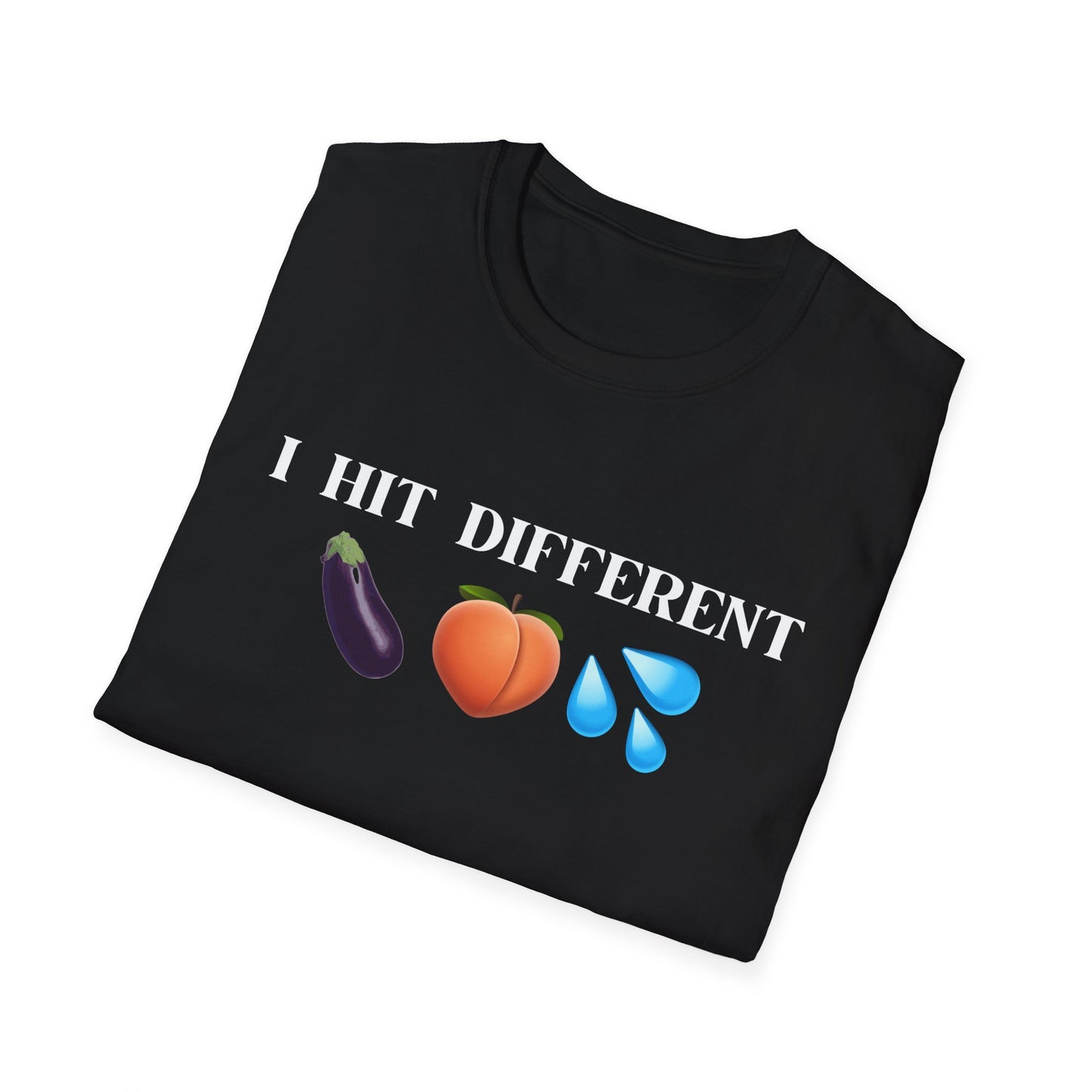 I Hit Different, Emoji T-Shirt