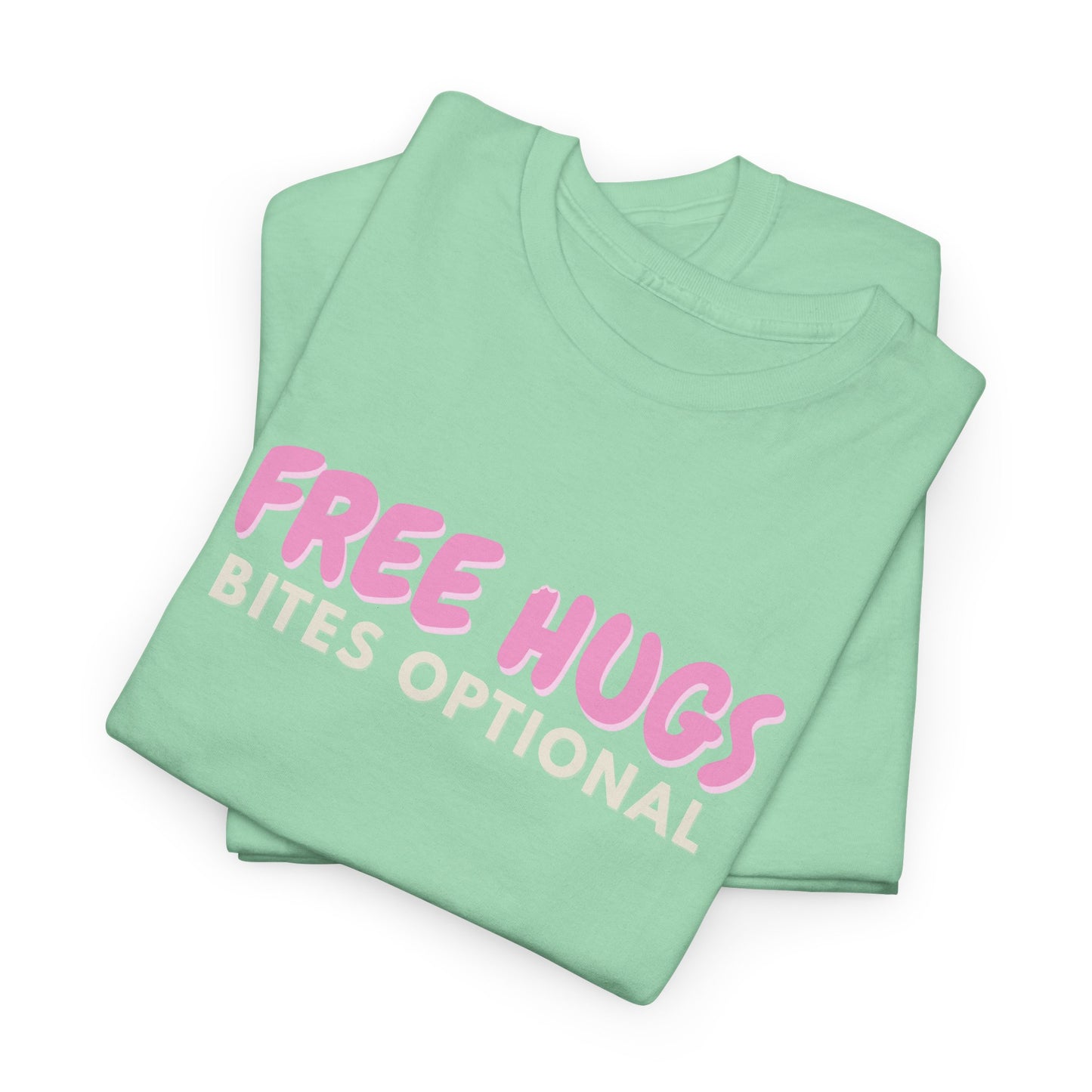 Free Hugs, Bites Optional Tee