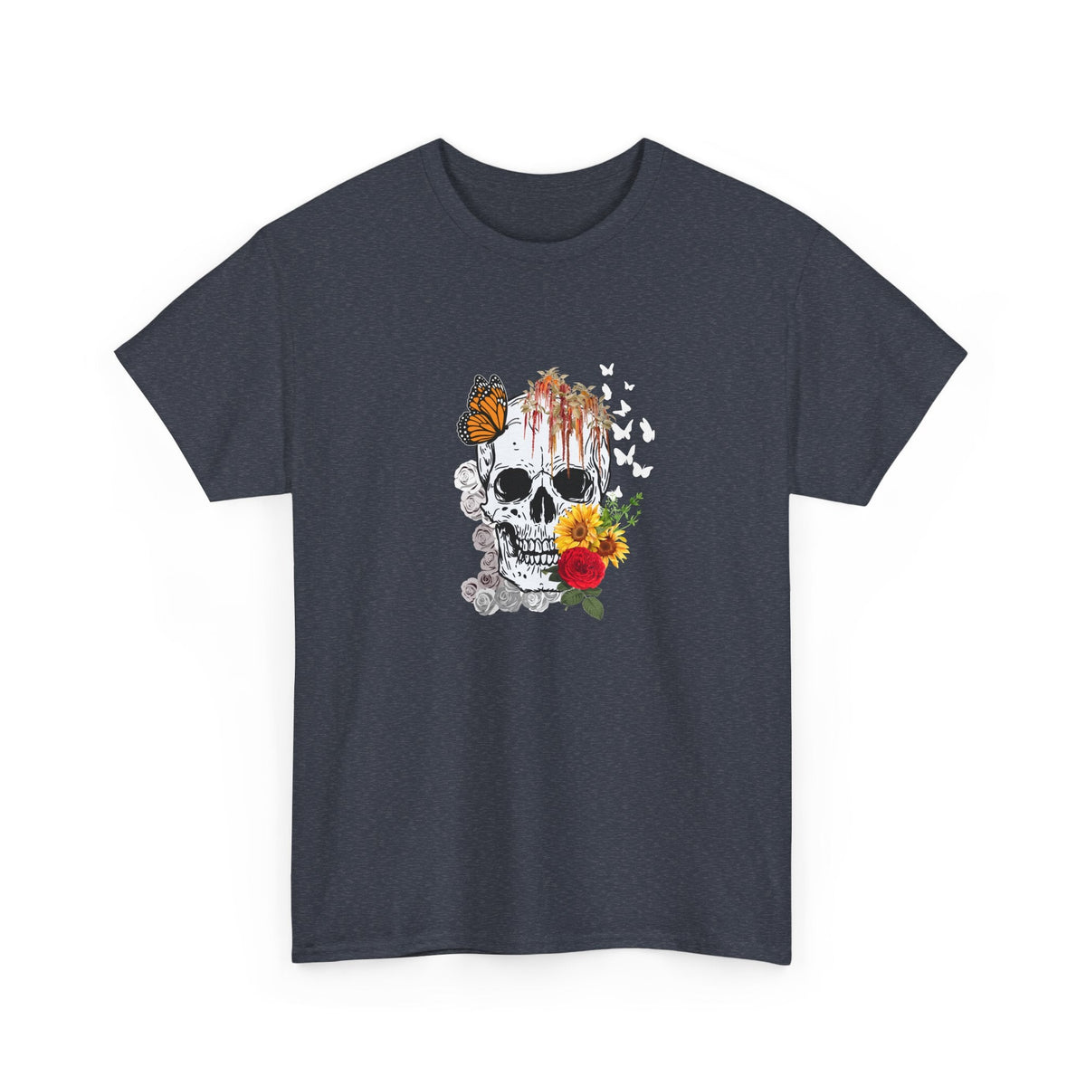 Skull and Flowers Shirt
