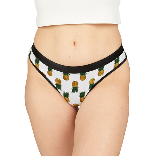 Pineapple Women's Thongs, Fun Underwear