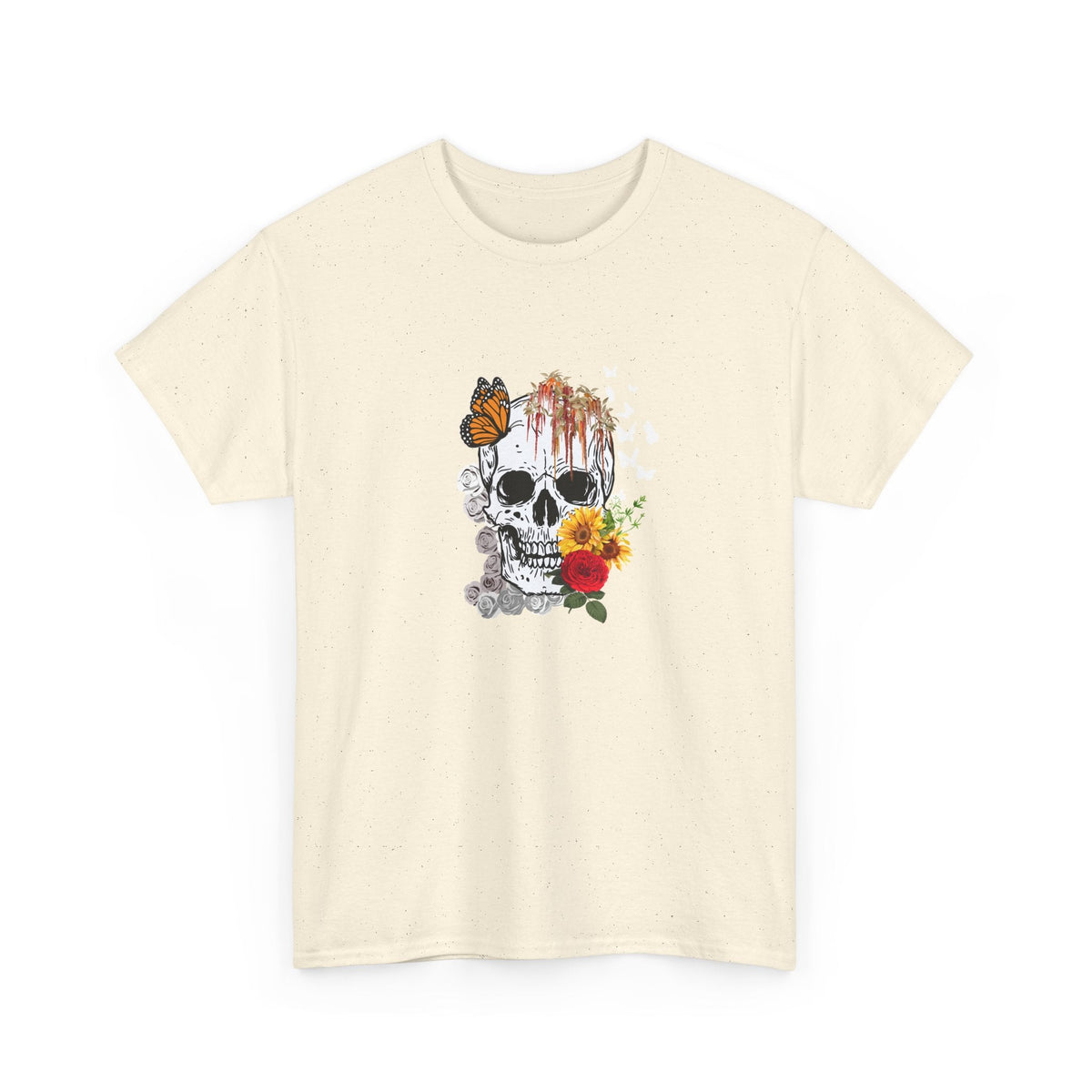 Skull and Flowers Shirt