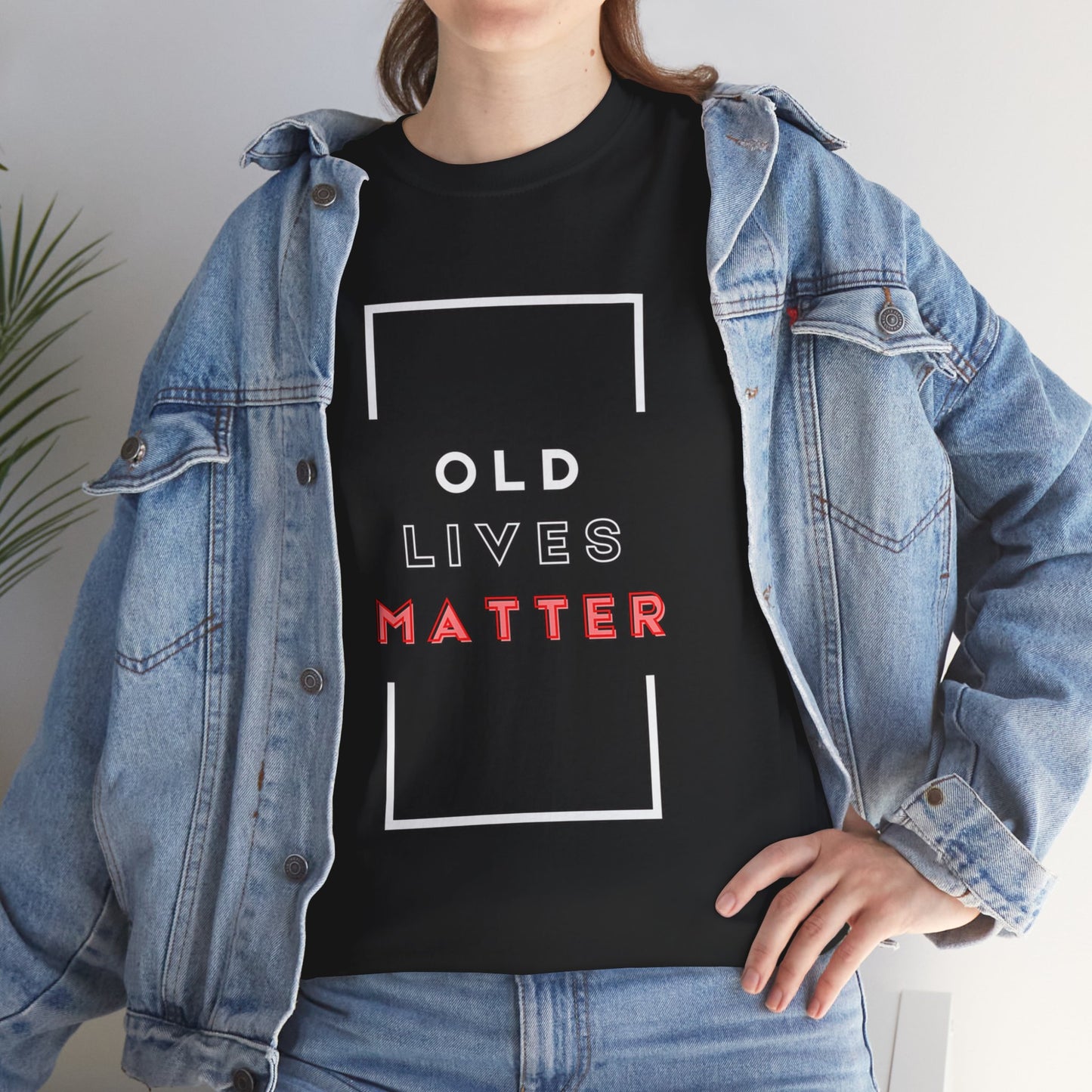 Old Lives Matter Heavy Cotton Tee