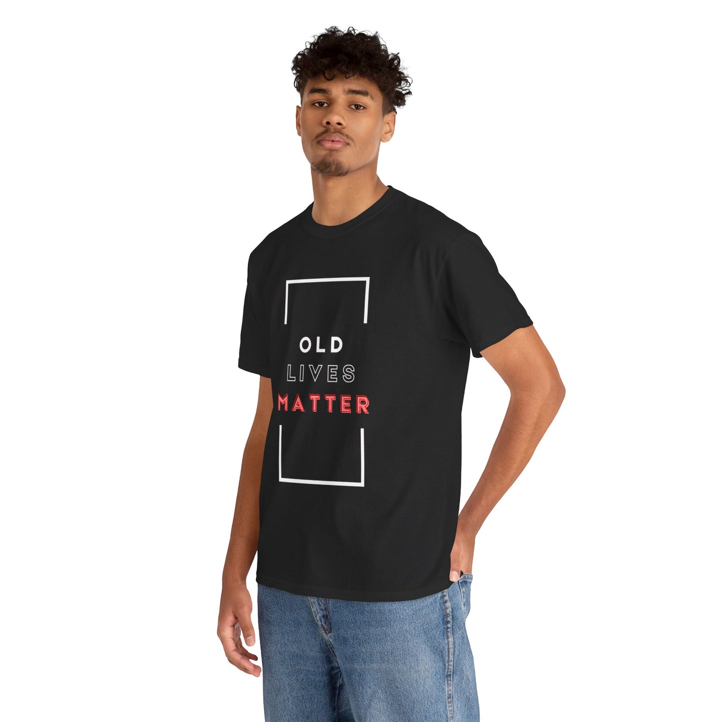 Old Lives Matter Heavy Cotton Tee