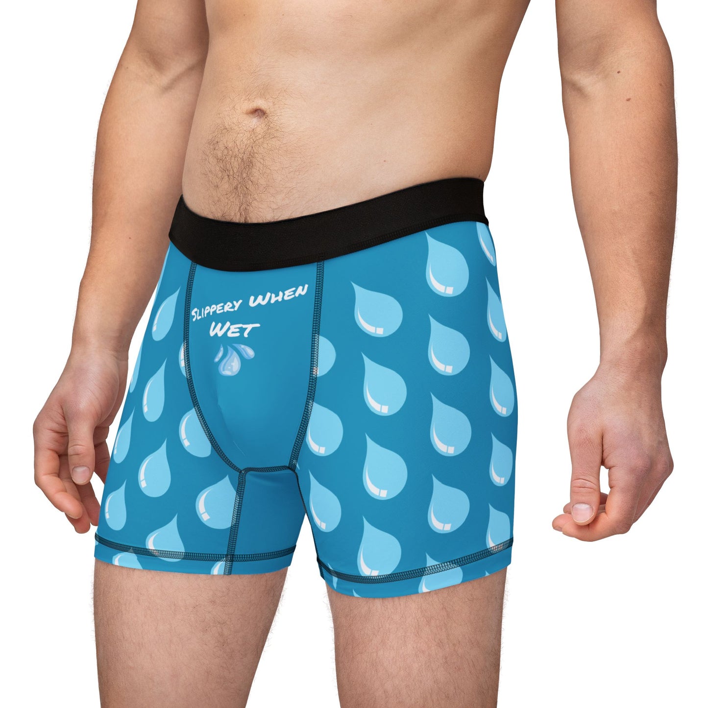 Slippery When Wet, Men's Boxer Briefs