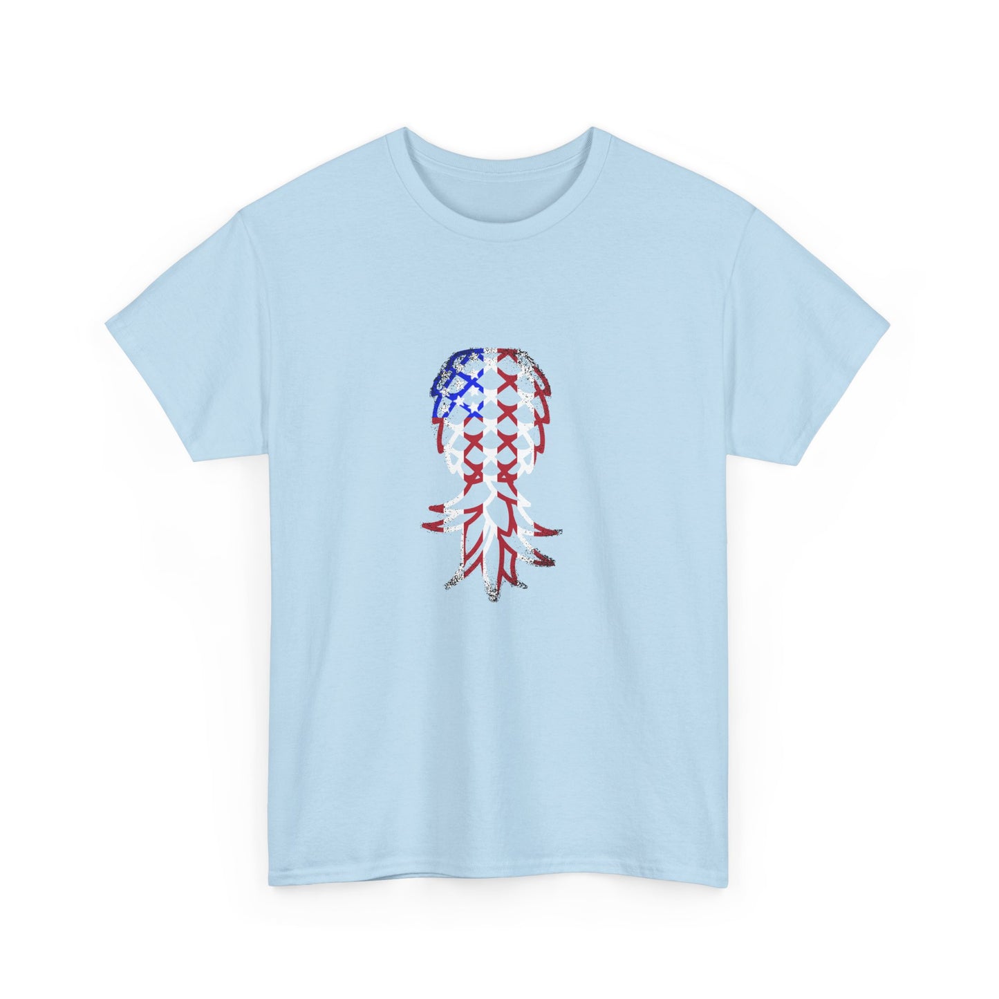 Patriotic Upside-down Pineapple Shirt
