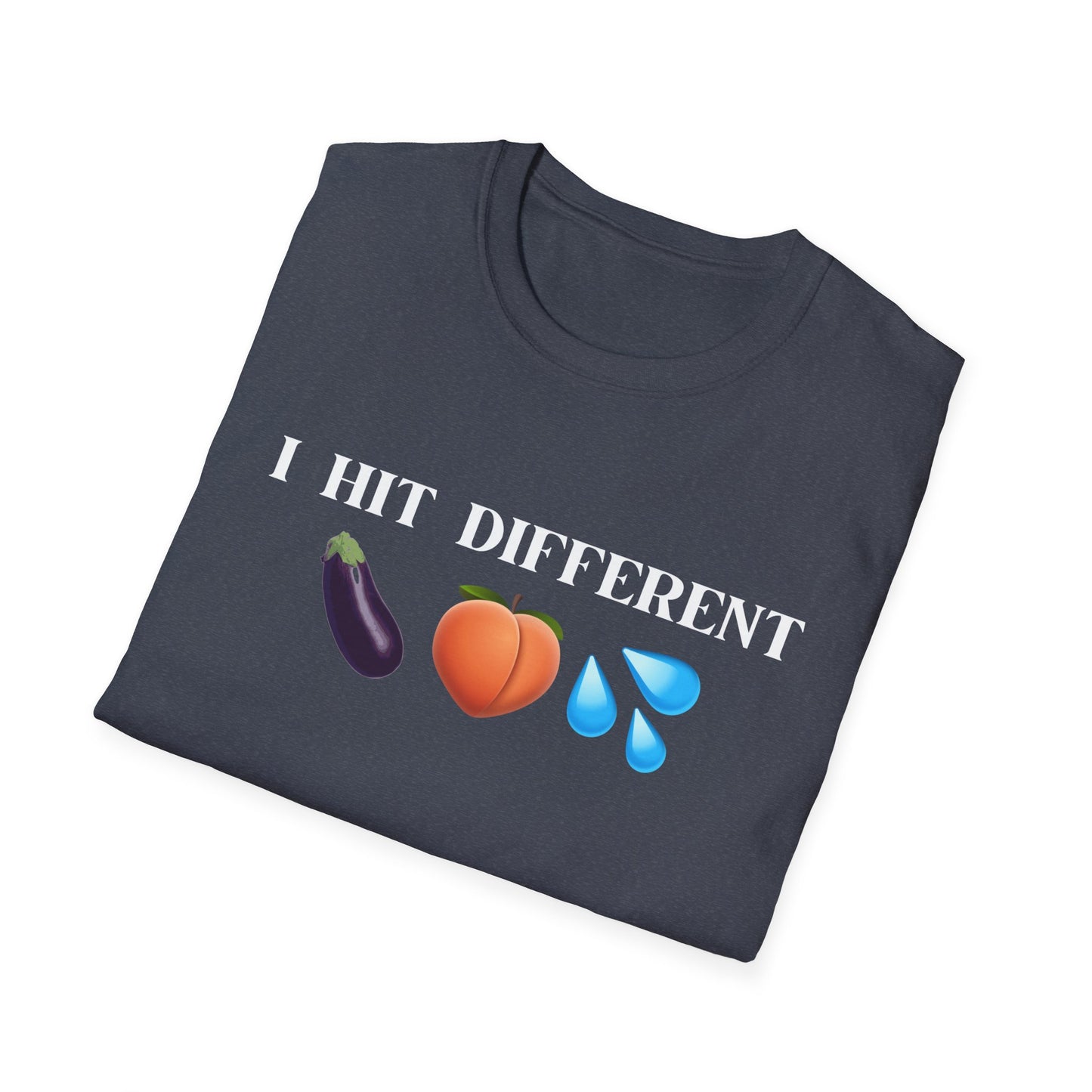 I Hit Different, Emoji T-Shirt