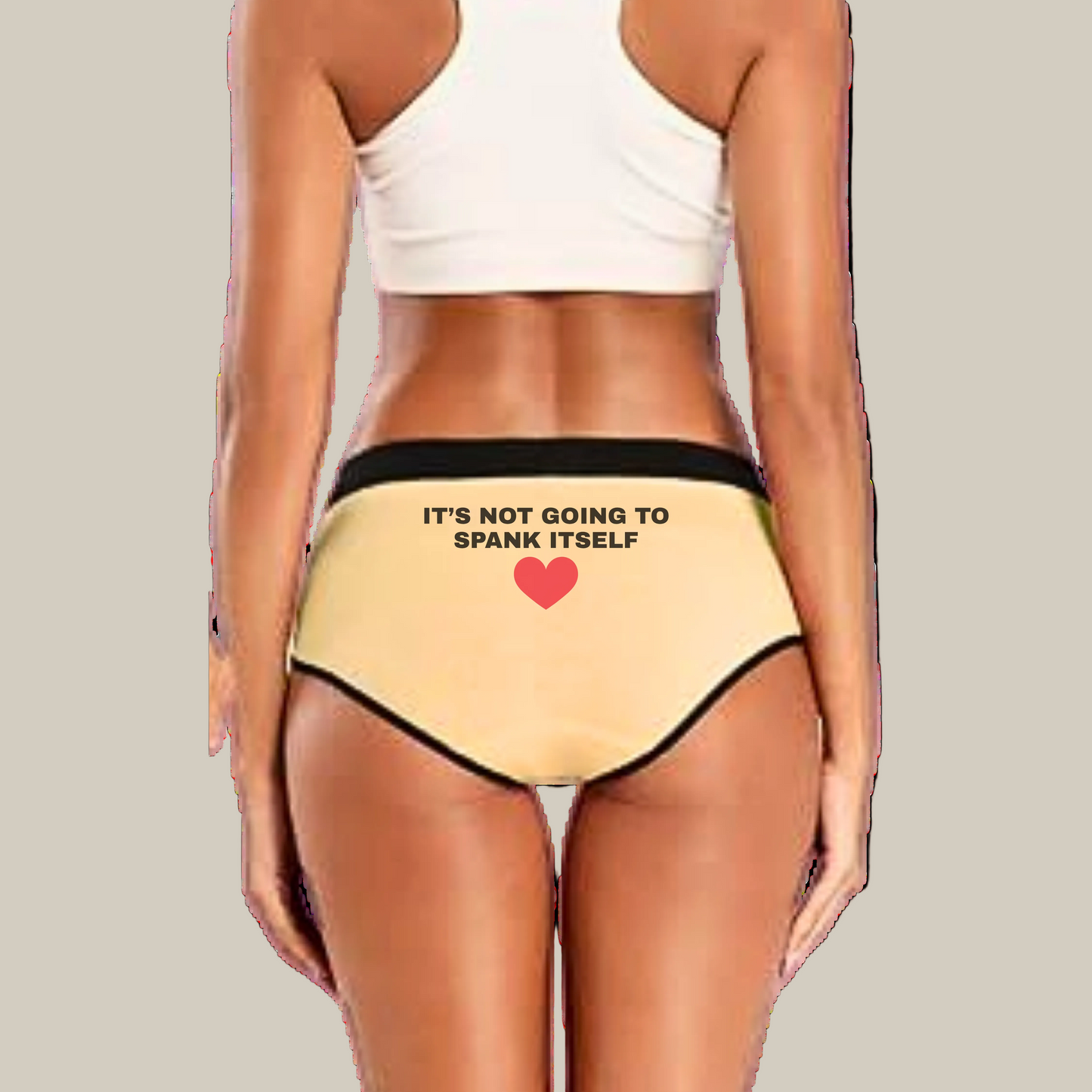 Not Going to Spank Itself, Playful Women's Bikini Panties