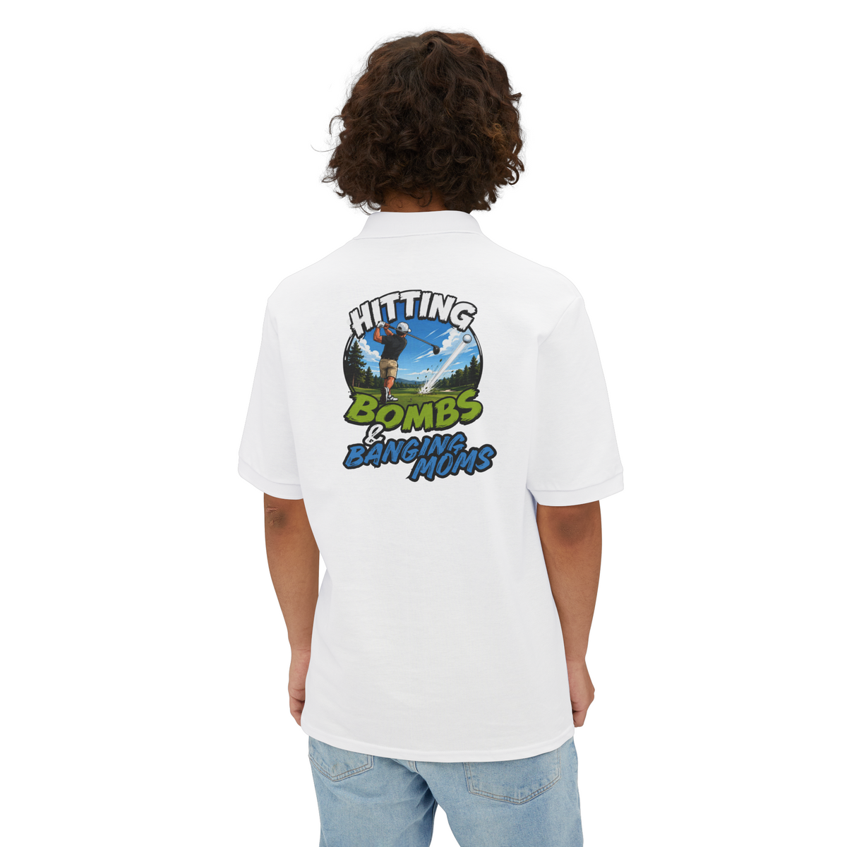 Hitting Bombs Golf Shirt