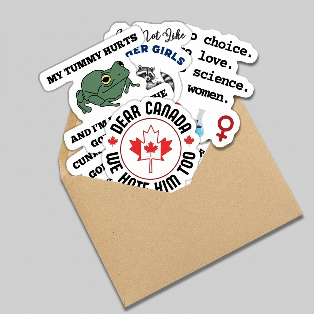 F-Caw-F Sticker