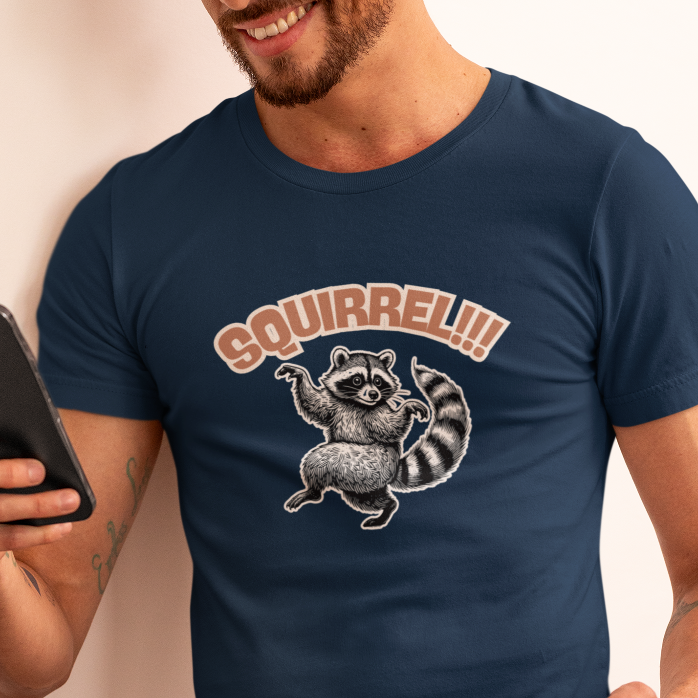 Squirrel! Racoon T-Shirt
