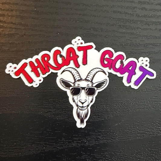 Throat Goat Sticker