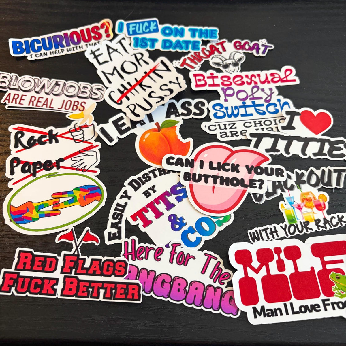 I Eat Ass Sticker