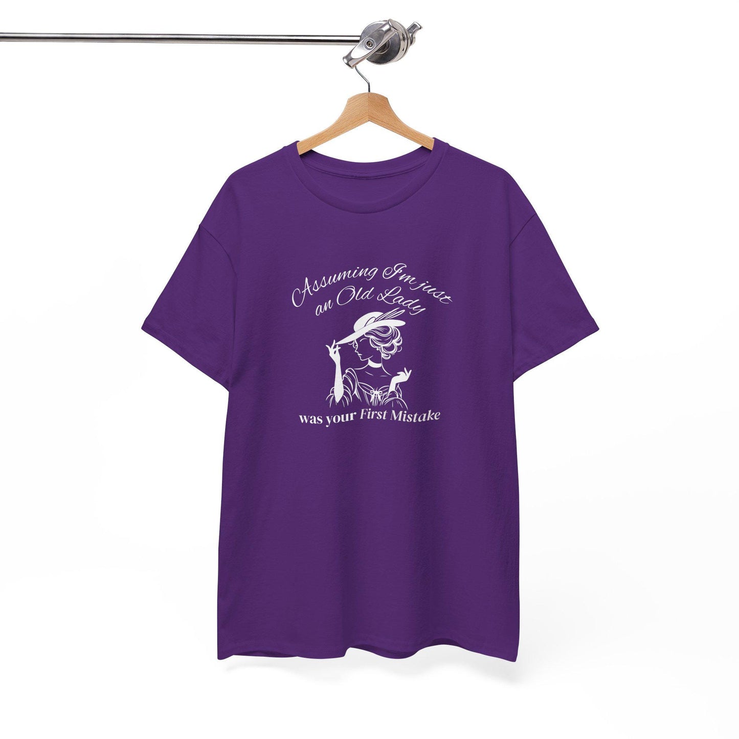 Assuming I’m just an old lady- casual T-shirt