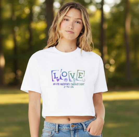 Love - Cotton Crop Top