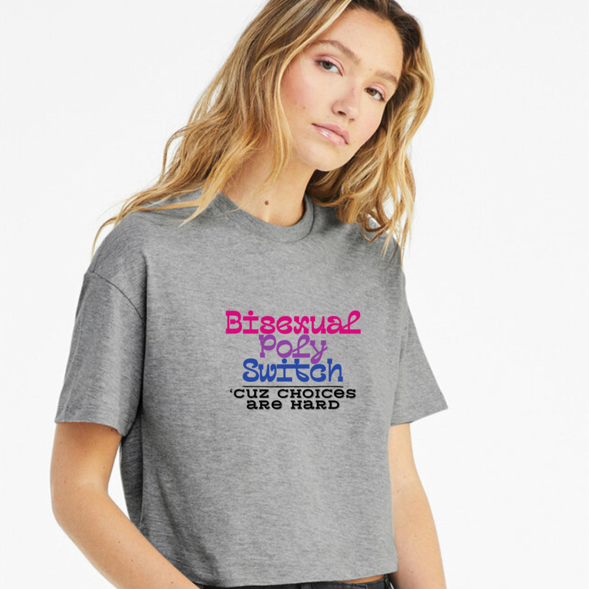 Bisexual Crop Top