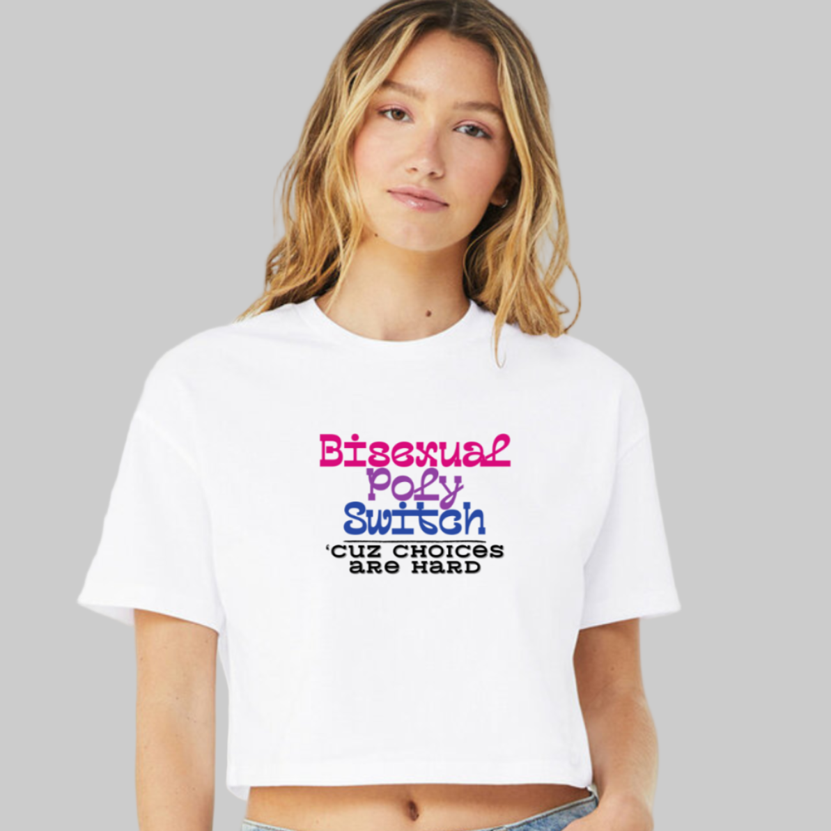 Bisexual Crop Top