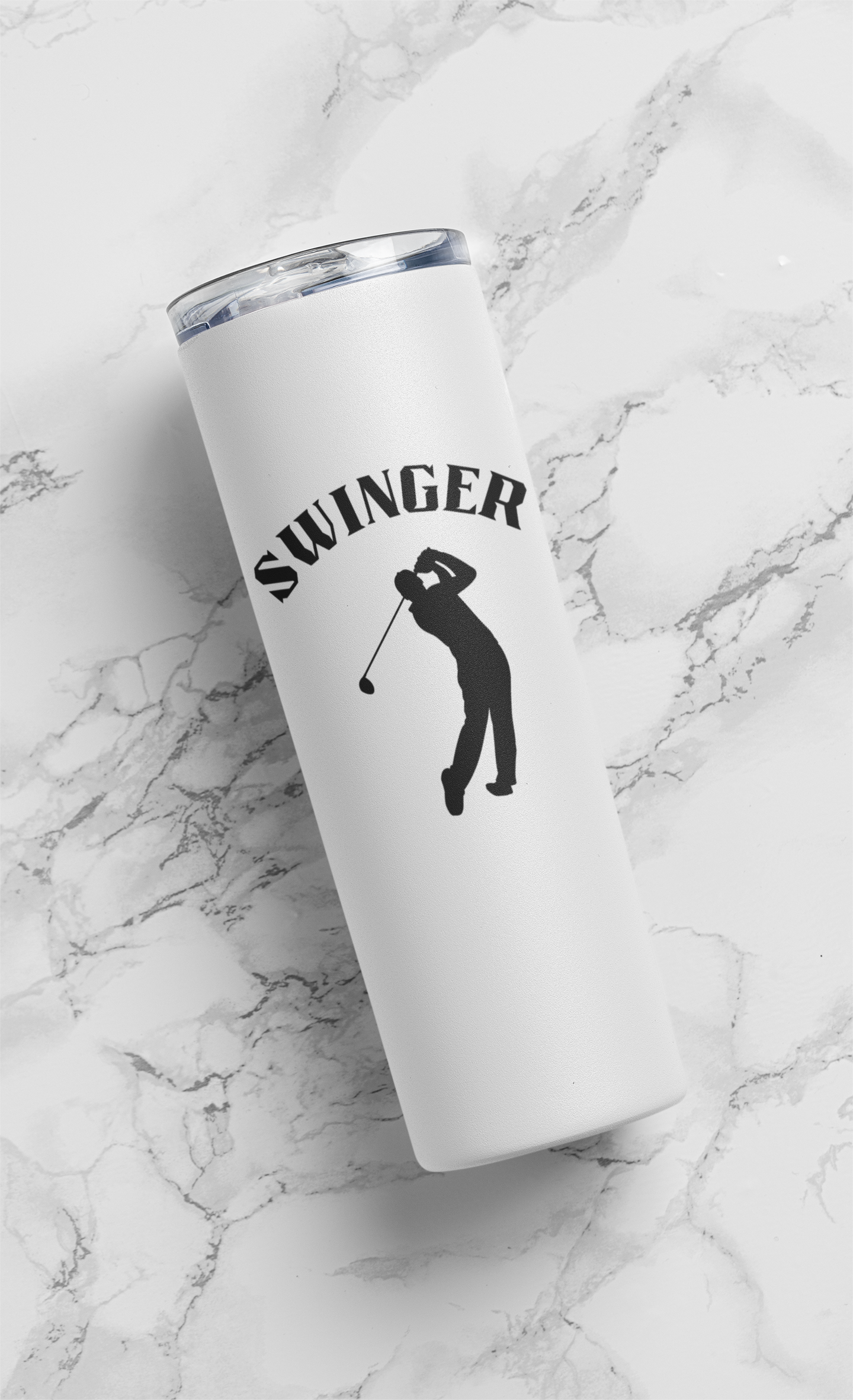 Swinger Tumblers - 20oz Stainless Steel with Straw
