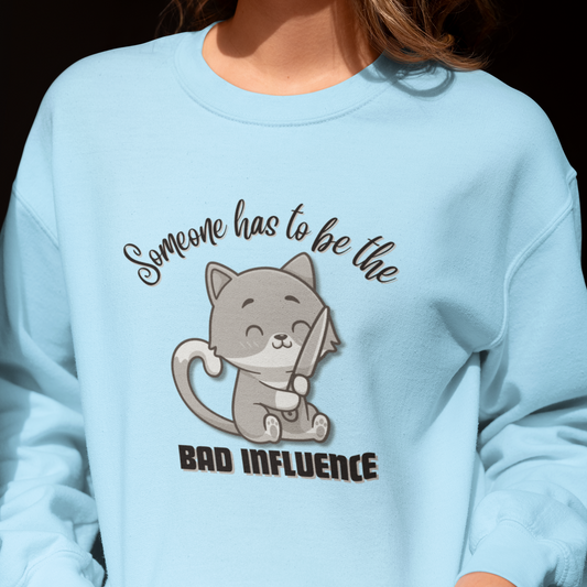 Be the Bad Influence Cat Shirt